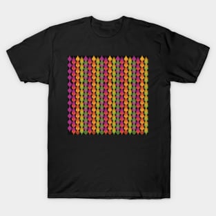 Graphic retro pattern, drops on string T-Shirt